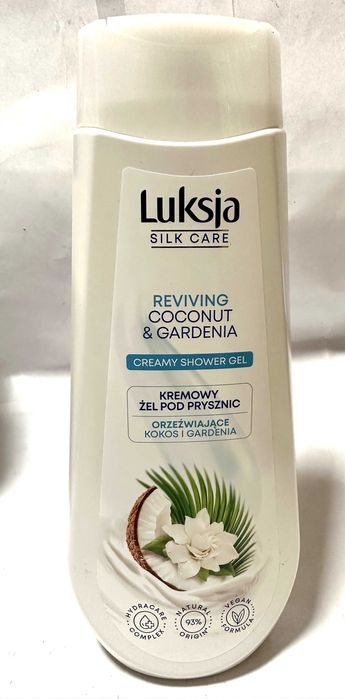 Żel pod prysznic odnawiający kokos i gardenia 500ml Luksja