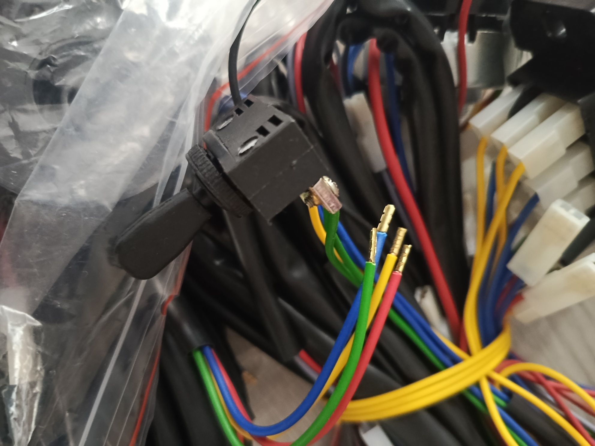 Instalacja elektryczna cała do 3p na alternatorze