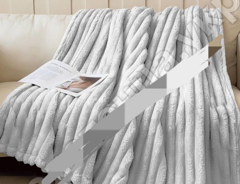 Шикарні покривала Шарпей полоса 5см, розмір Євро (200х230) в сумці