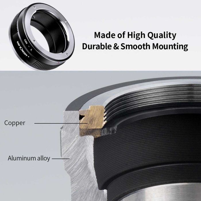 Adapter Olympus OM na L-MOUNT LEICA Zuiko przejściówka najnowszy