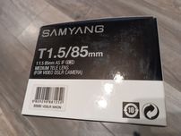 Obiektyw Samyang VDSLR 85mm do video