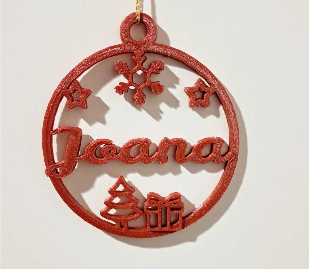Bolas de natal personalizadas