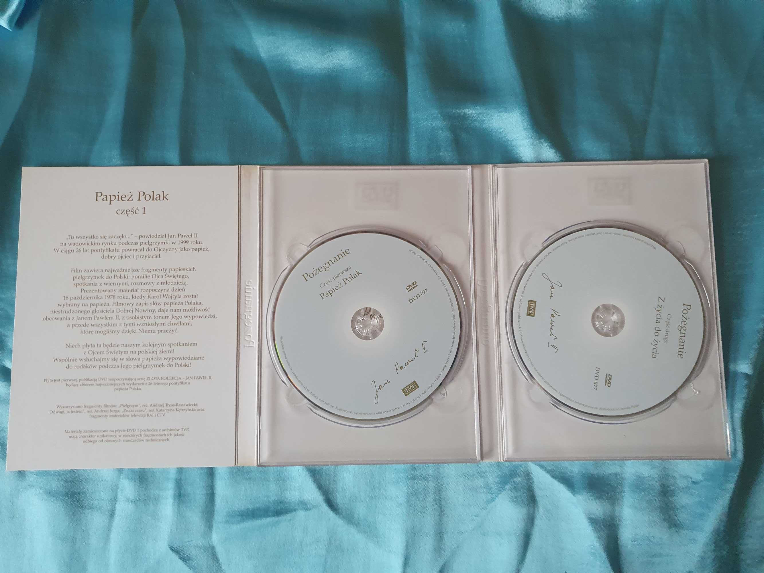 Złota kolekcja JAN PAWEŁ II albumy DVD