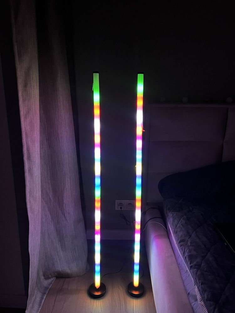 NOWA Podwójną podłogowa led lampa