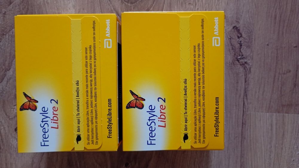 Sprzedam dwa nowe sensory Freestyle Libre 2
