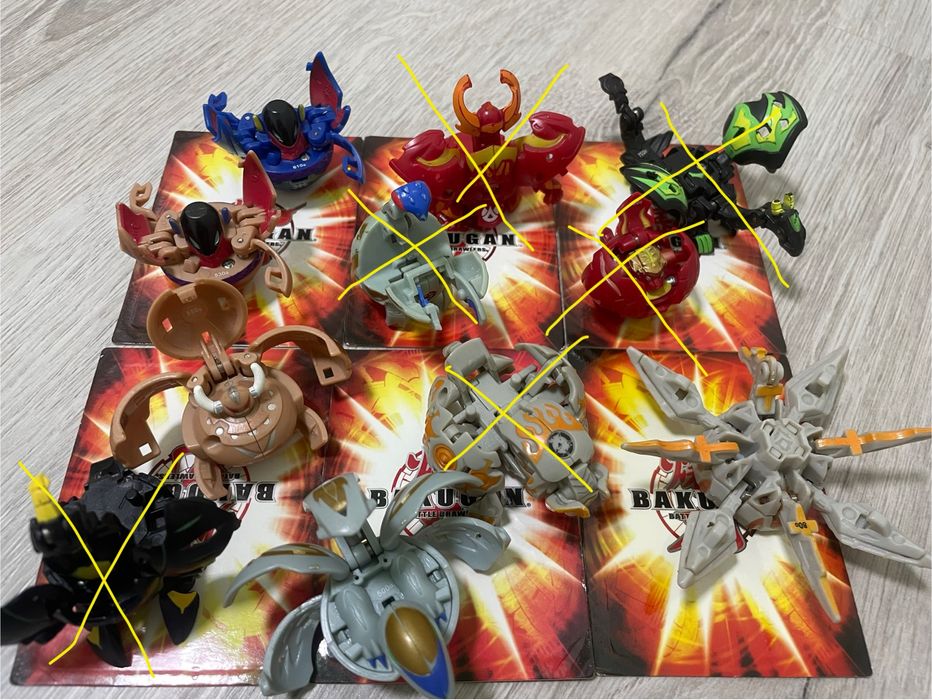 Продам бакугани, bakugan