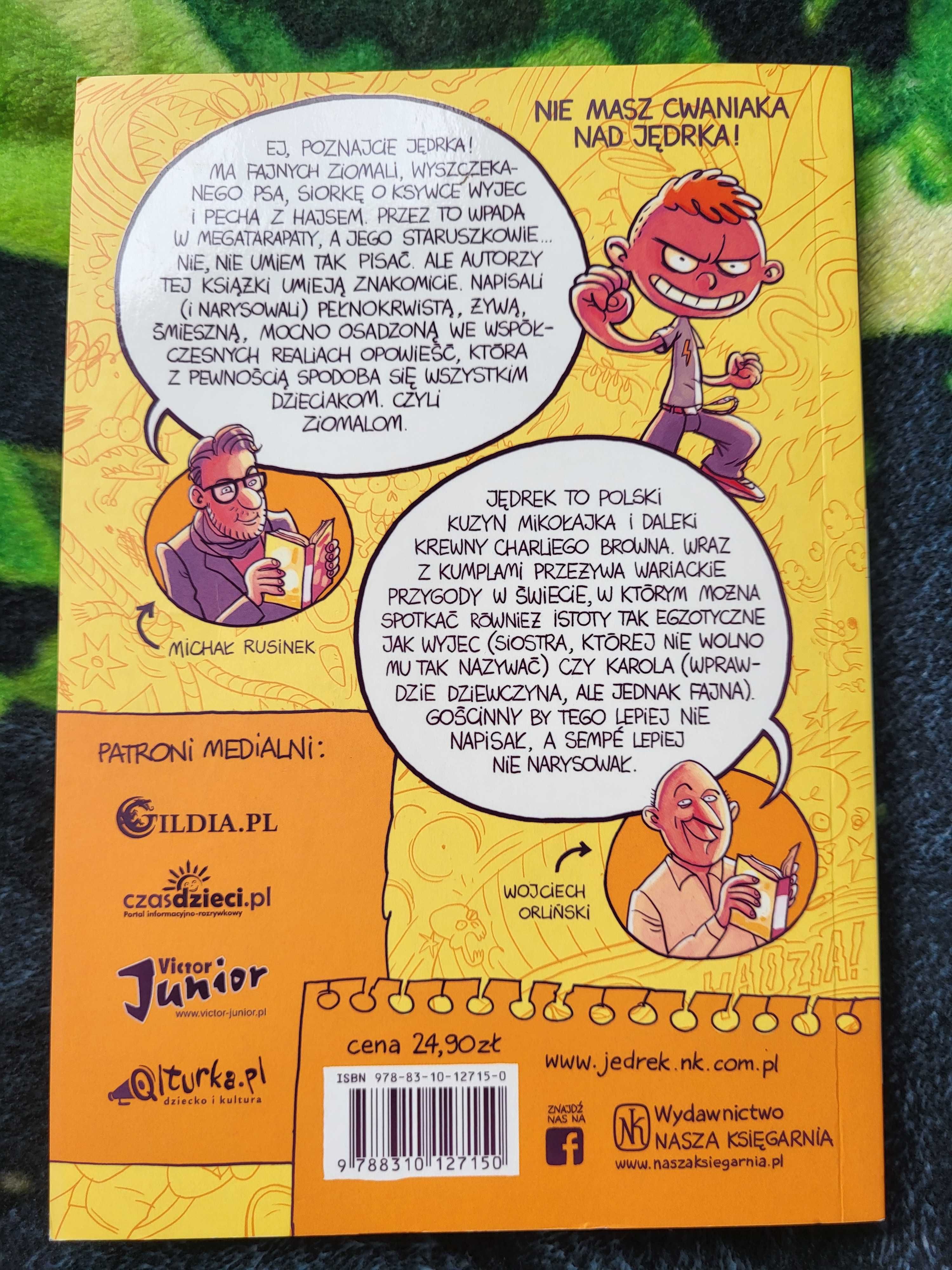 Książki serii Hej Jędrek dla dzieci