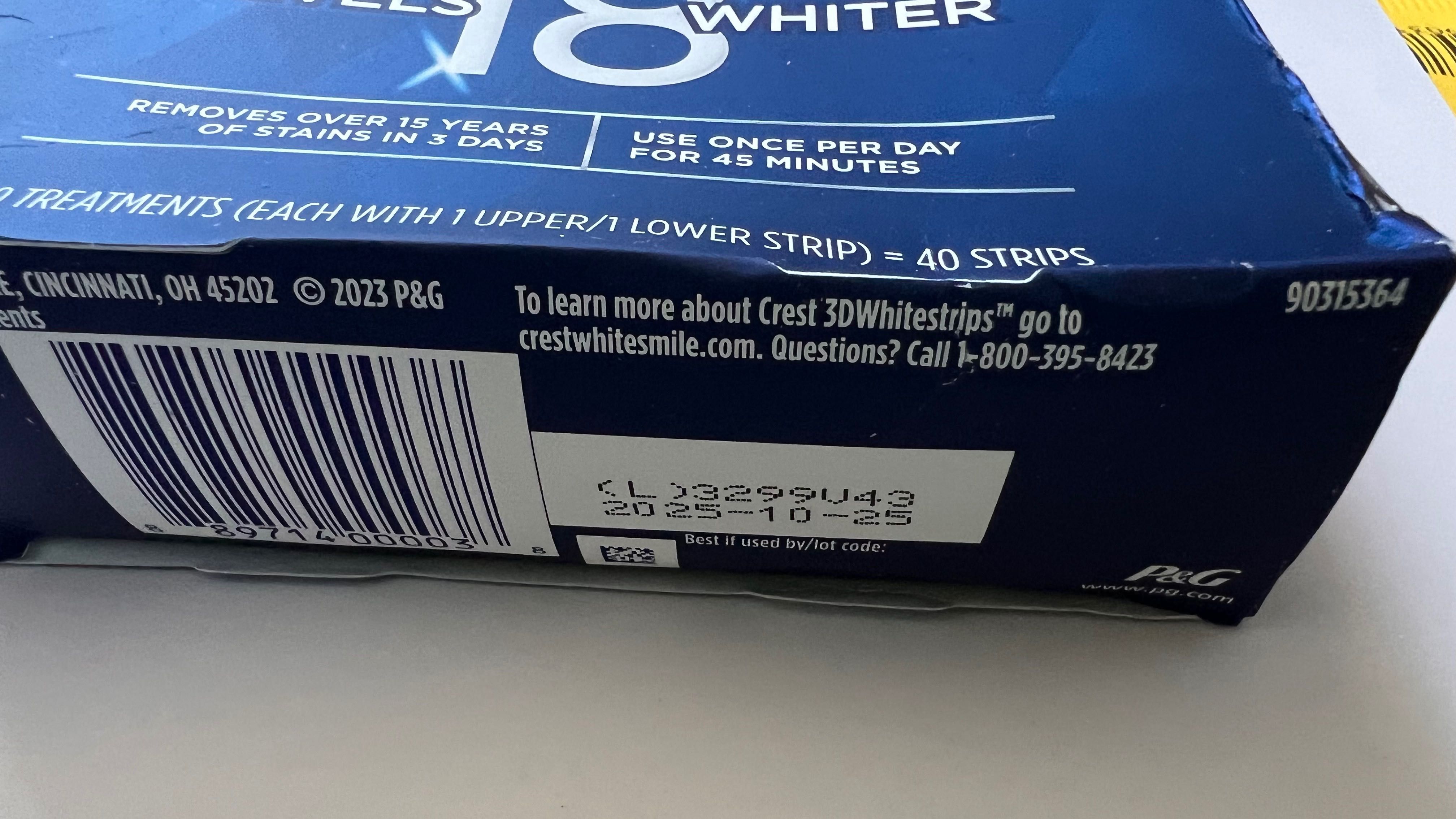 Paski wybielające Crest White Professional 18 Levels z USA