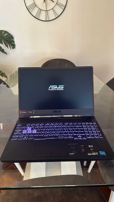 Asus TUF Gaming F15 – i5  RTX 3050  16GB RAM  RGB  Windows 11 Pro