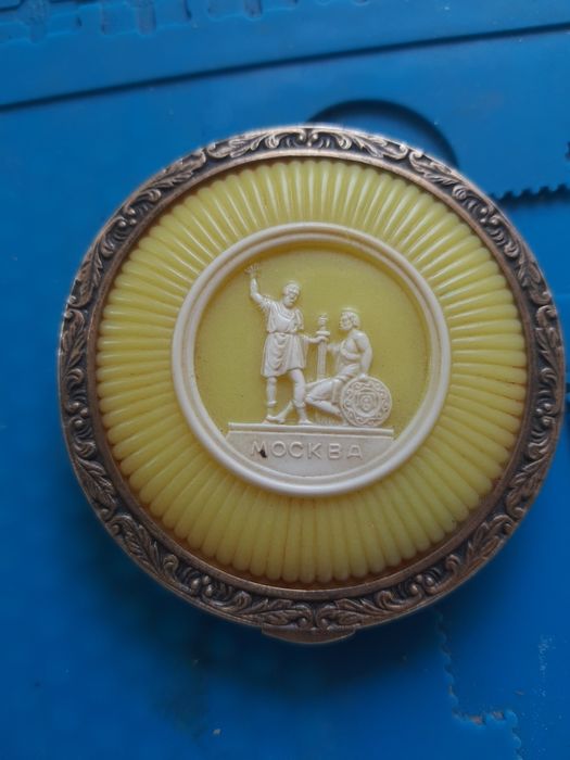 Пудреница винтаж.875проба