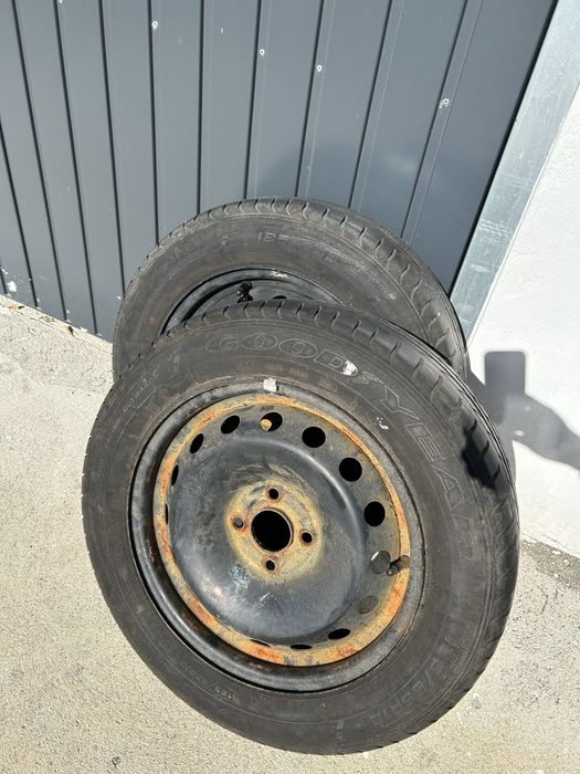 Koła stalowe fiat punto opony letnie 185/65/15 GOODYEAR