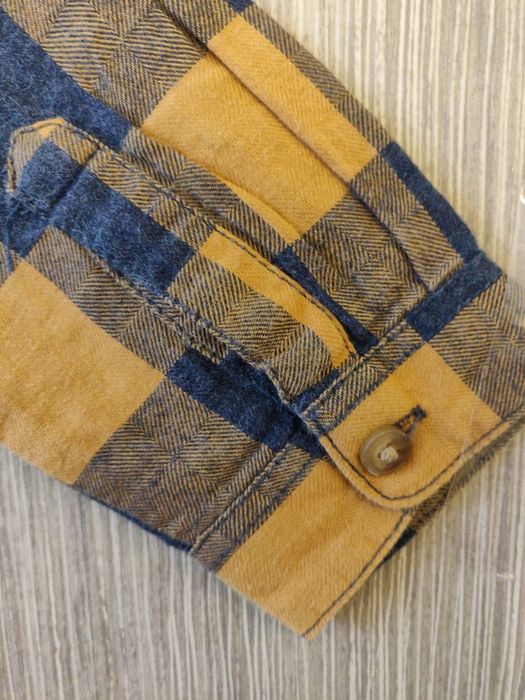 Camisa xadrez menino Zara
