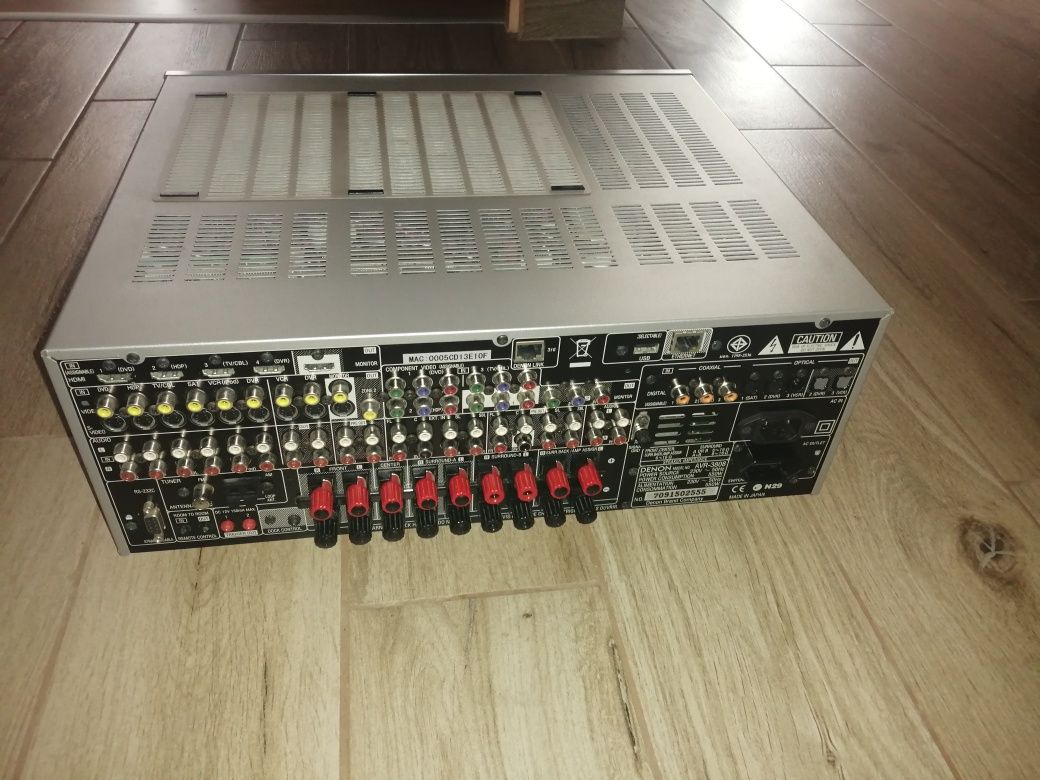 Denon avr 3808 srebrny