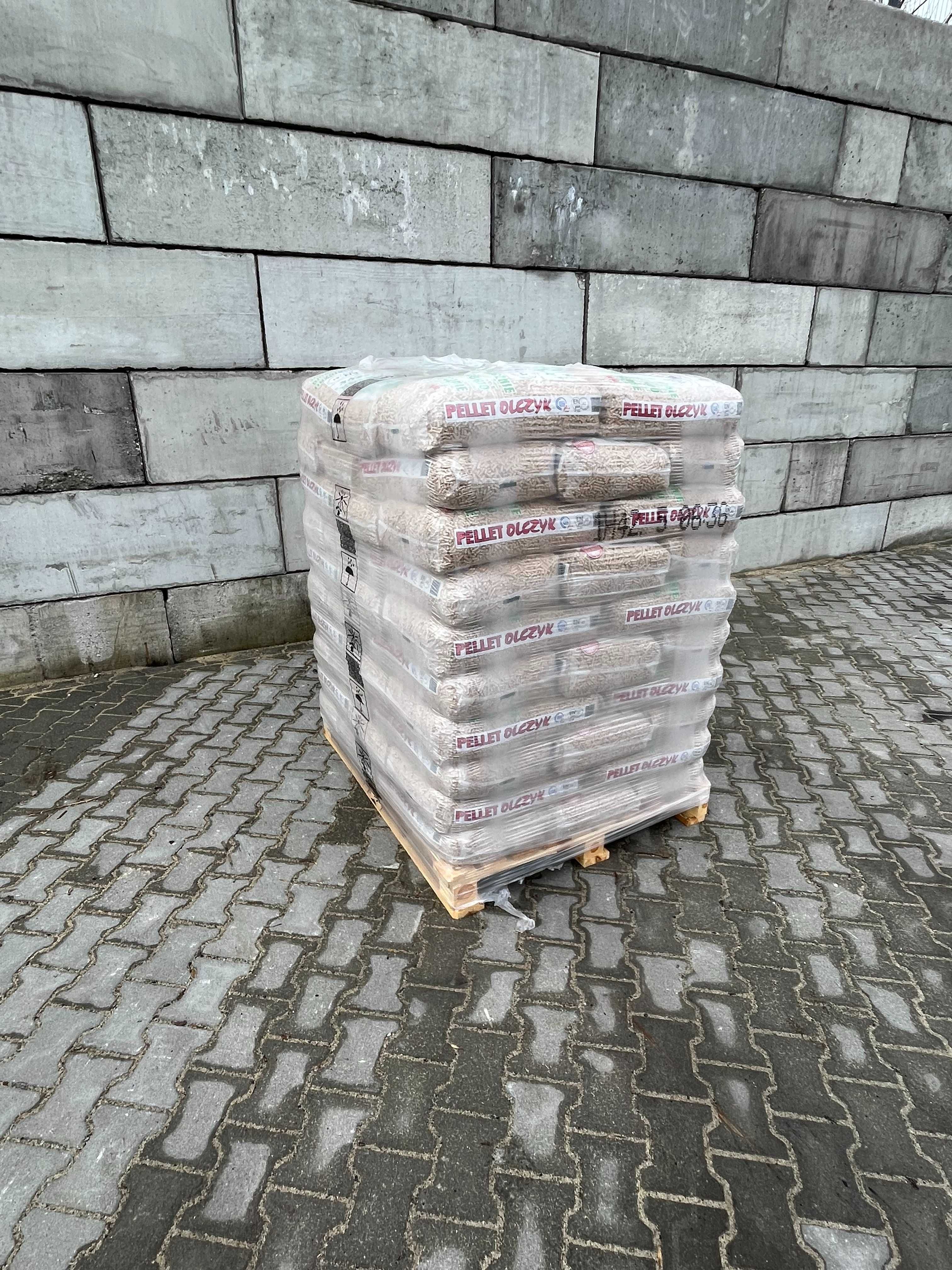 Pellet "Olczyk" (70x15kg = 1050kg) dostawa w cenie Oferta Cała Polska