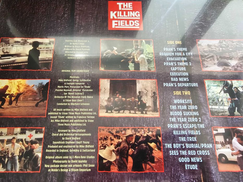 Mike Oldfield The Killing Fields OST 180g LP *NOWA* 2016 Download Card