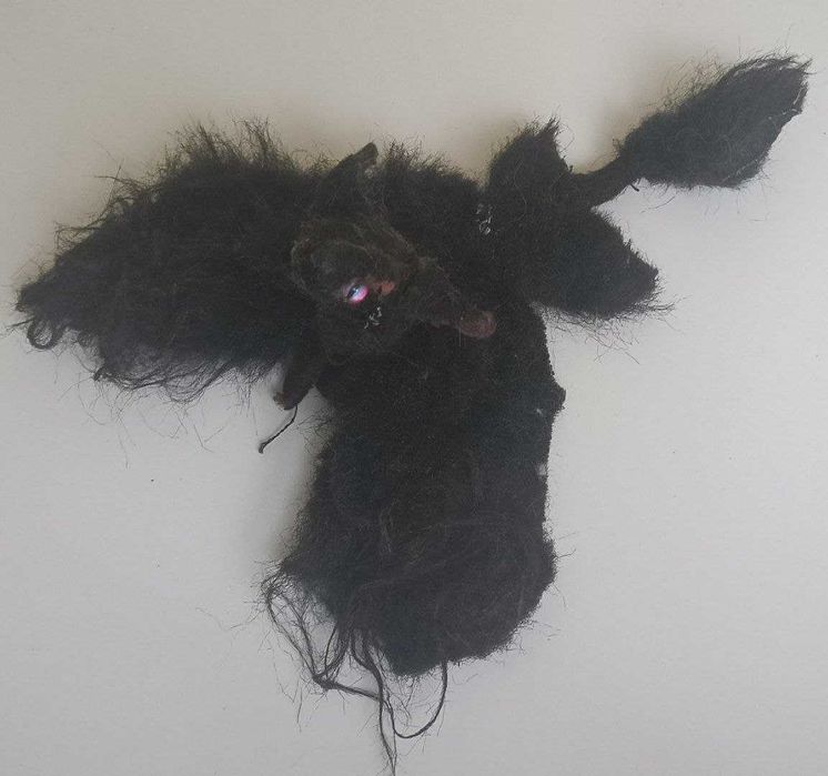 Zabawka jak wytresować smoka zrobiona ręcznie. Puszysta, nocna furia.