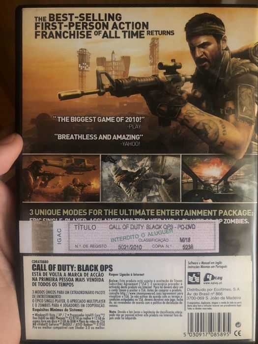 Call of duty black ops