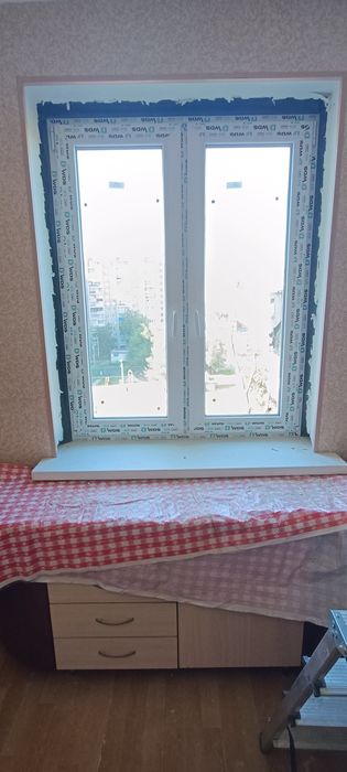 Установка, монтаж окон и дверей,Металлопластик и металлические