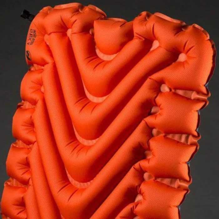 Klymit  Insulated  Static V Brick Red USA-773 надувний килимок Зимовий