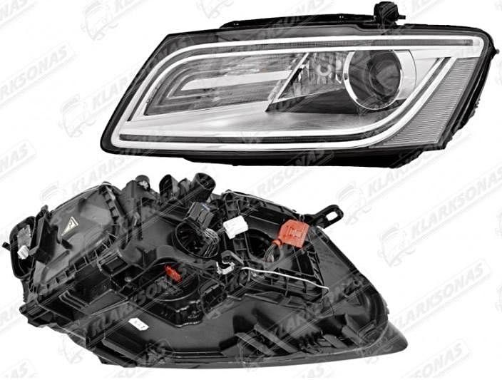 Фара передня Audi Q5 8R D3S+H7 Xenon Led ECE 8R0941753 8R0941754