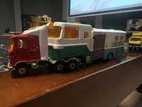 Miniatura camião transporte cavalos