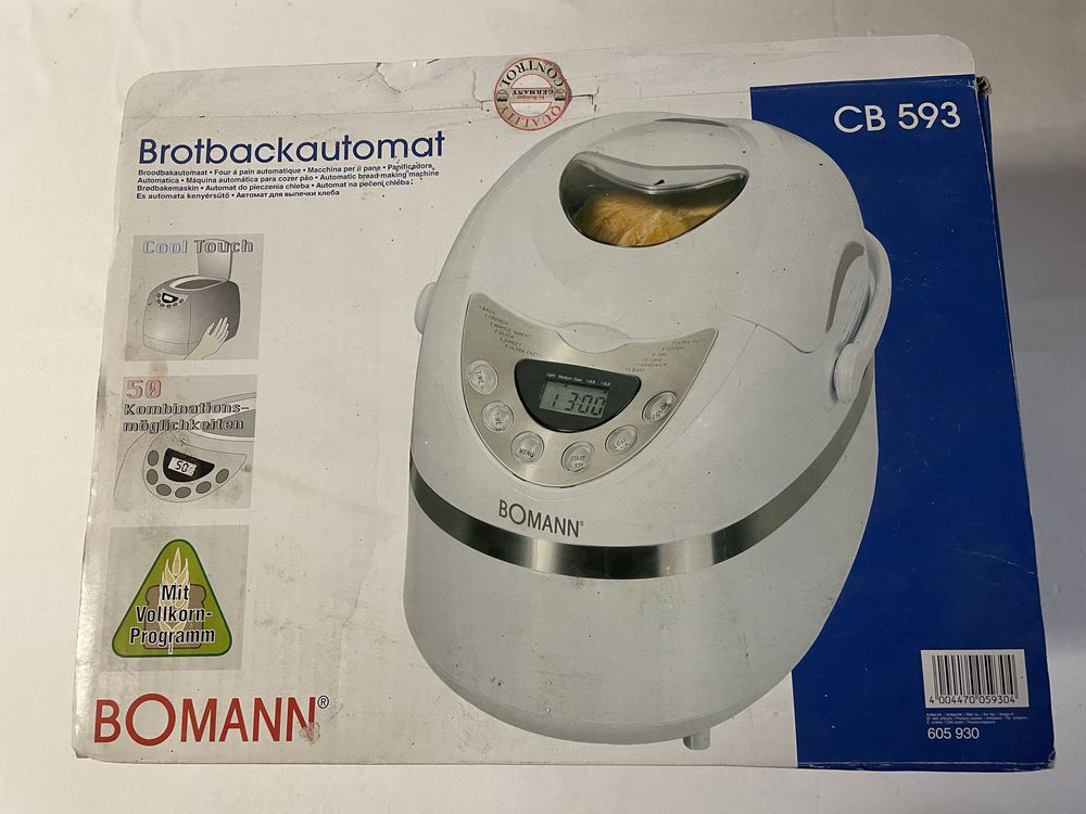 Vendo máquina de  fazer pão  nova BOAMM