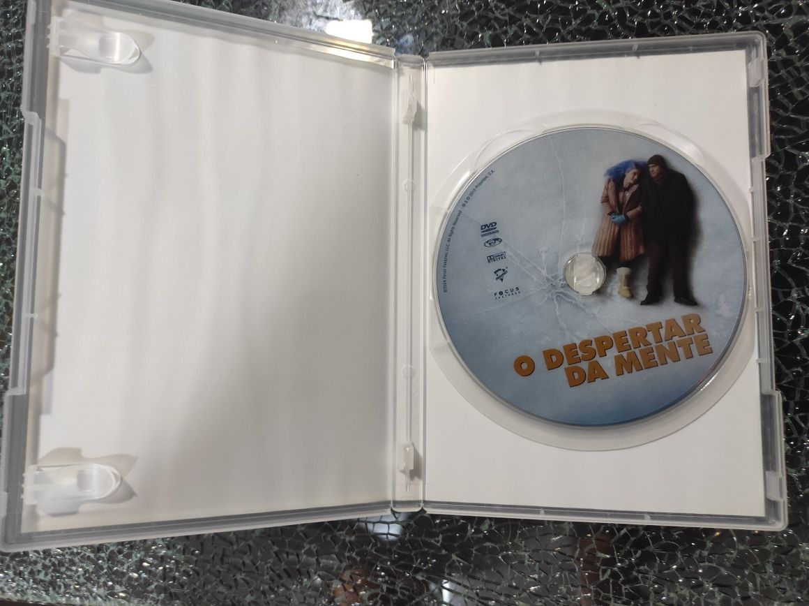 DVD O Despertar da mente Jim Carrey Cate Winslet