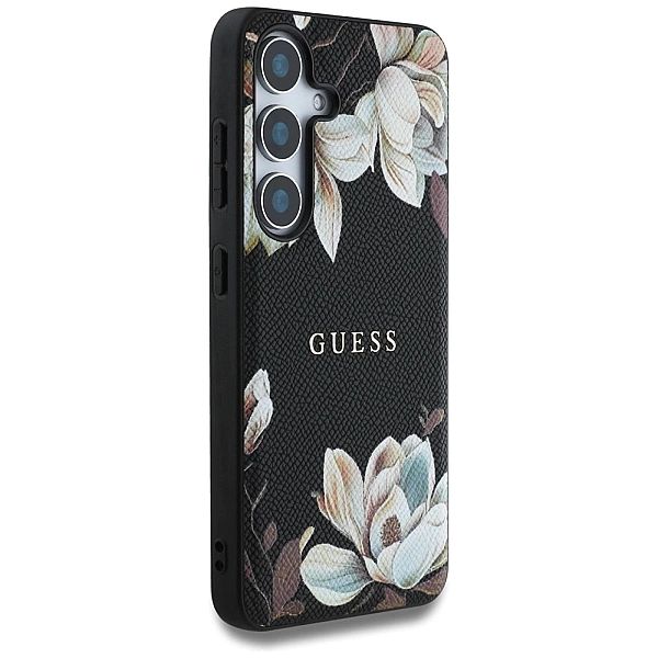 Etui Guess Grained Printed Flower Pattern MagSafe do Samsung Galaxy S2