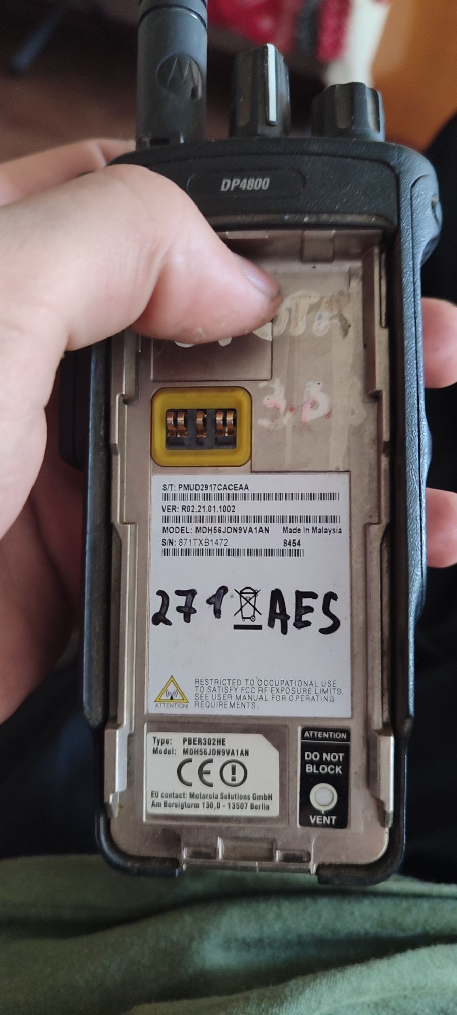 Motorola dp 4800 vhf