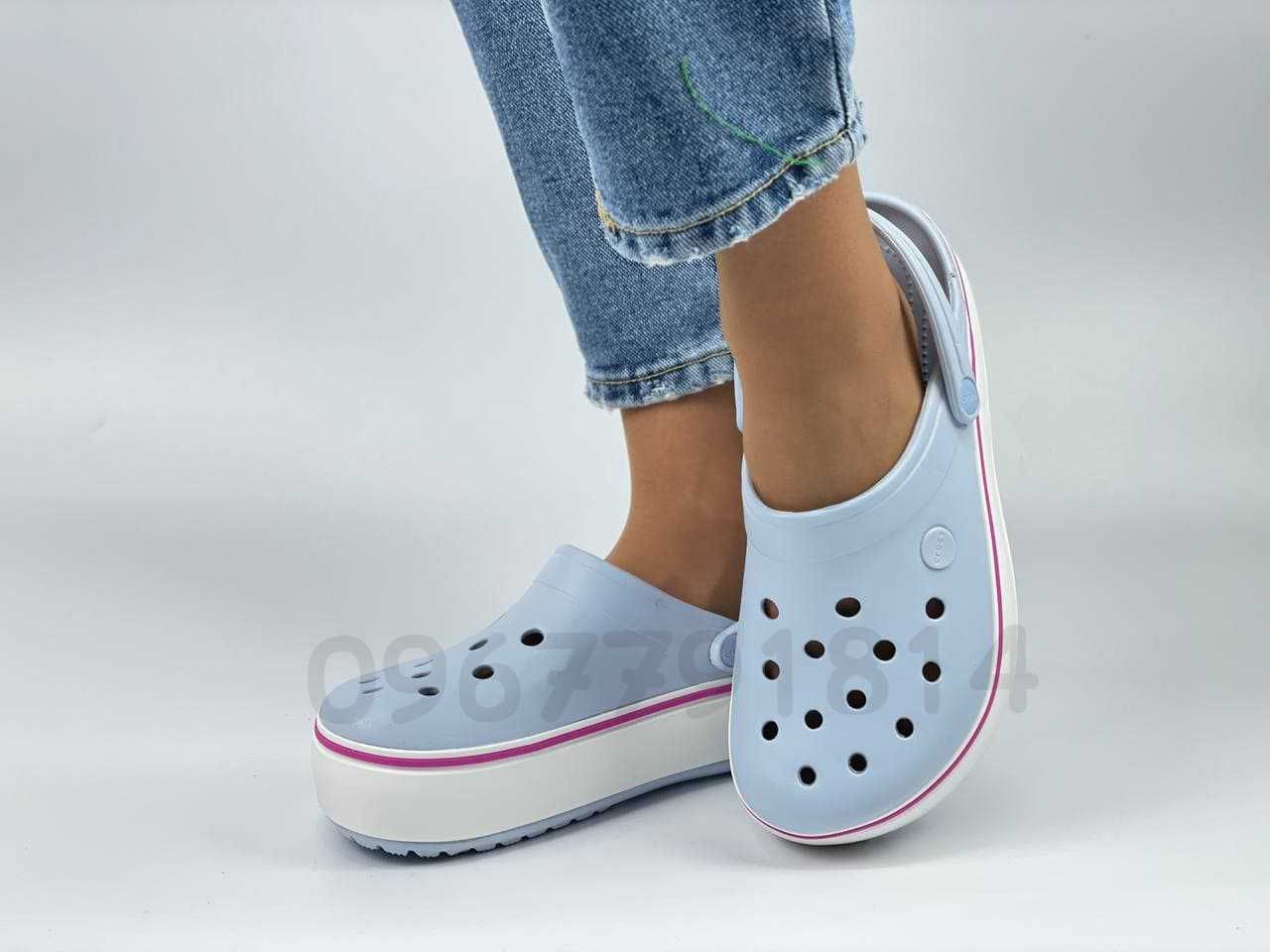 CROCS PLATFORM Кроксы на платформе Размеры 36-40