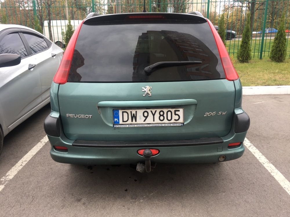 Разборка Peugeot 206 SW хХеч 1.4 1.6   бен 1.4 дизель   АКПП 1998-2005