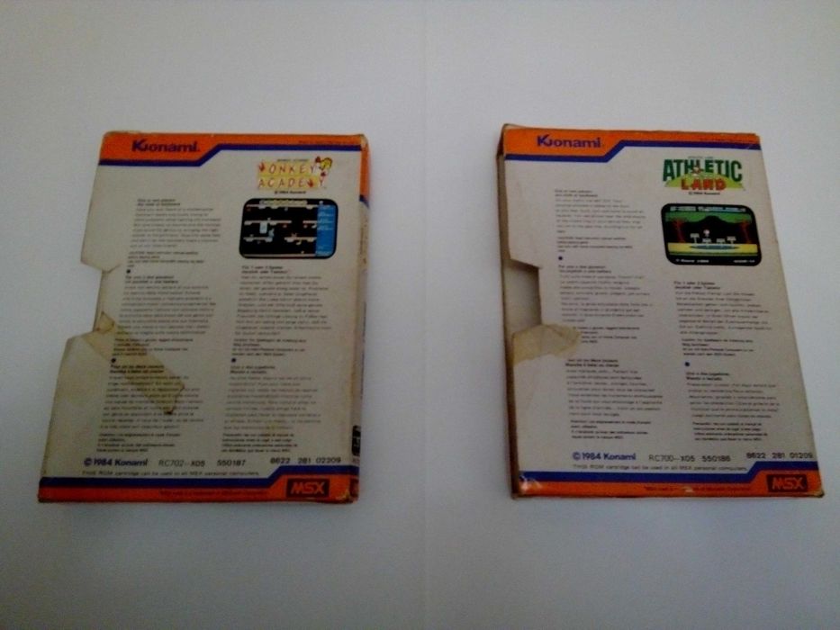 Jogos MSX em Cartrige