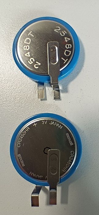 Батарейка Maxell CR2450HR Lithium (3v) з контактами