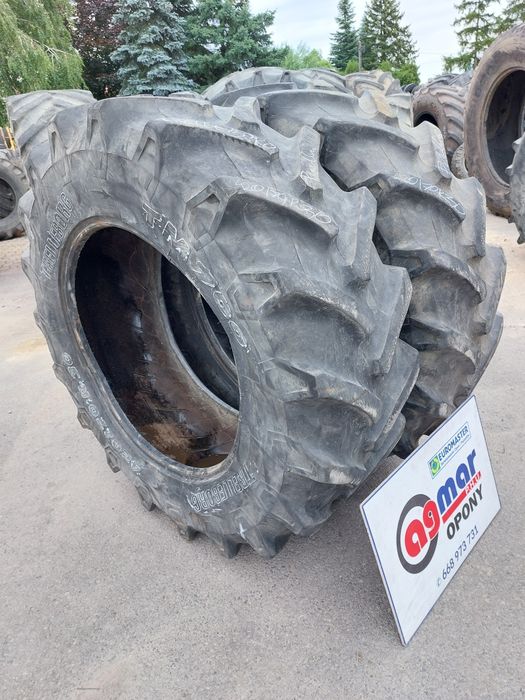 420/70R30 Trelleborg, Pirelli opony używane rolnicze para