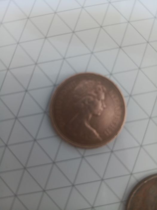 Moeda 2 Pence Rainha Elizabeth 1971