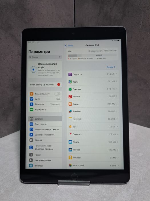 Планшет ipad 9 a2602 64GB ROM! D982