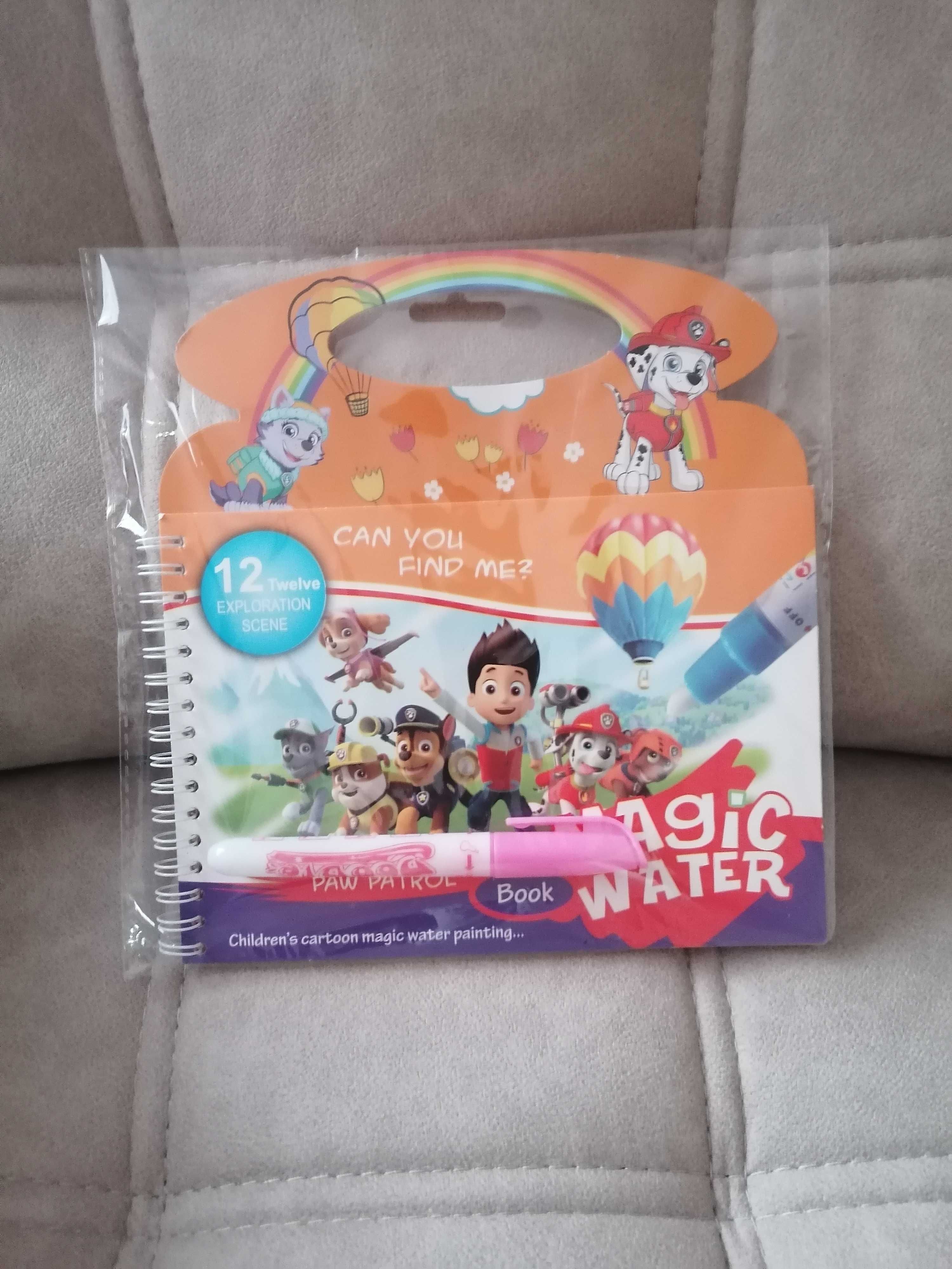 Kolorowanka wodna dla dzieci