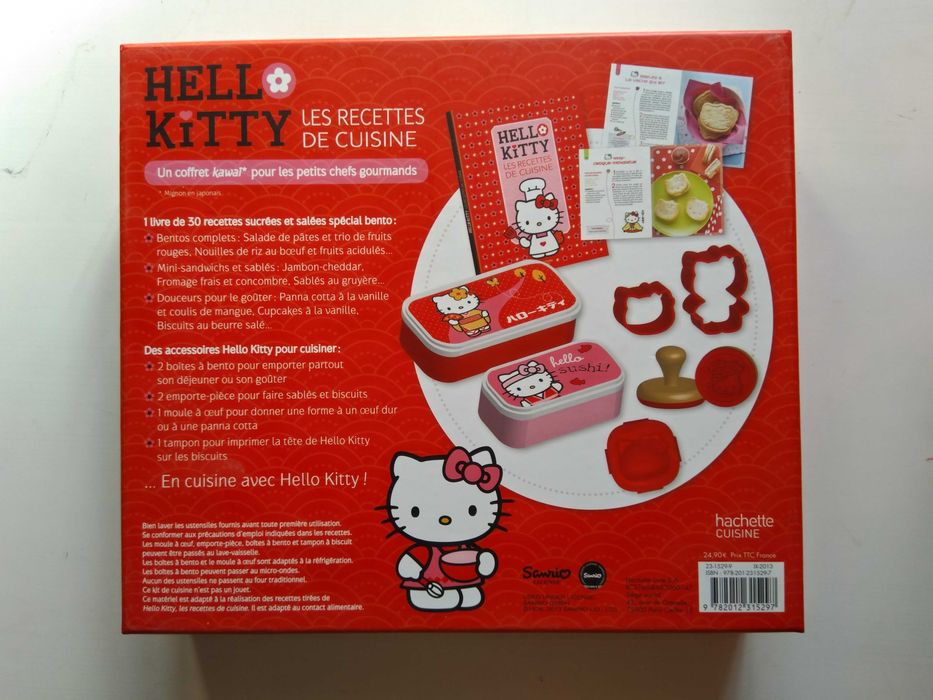 Hello Kitty hachette cuisine Novo nunca usado