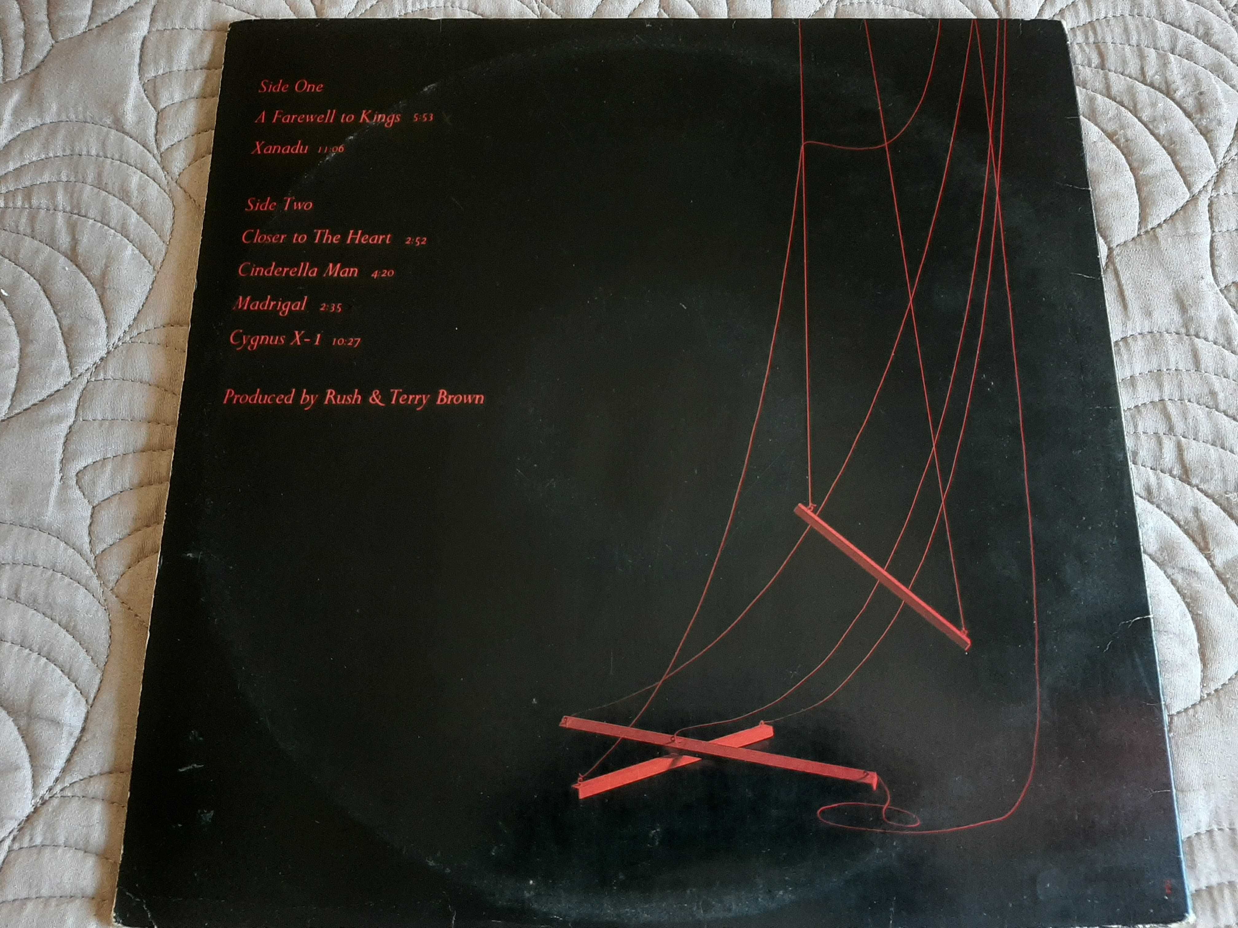 Rush - A Farewell To Kings - USA - Vinil LP