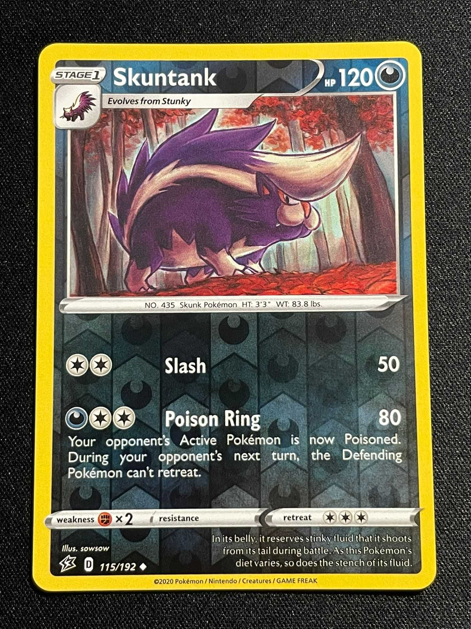 Carta Pokémon Shuntank 115/192 Rebel Clash