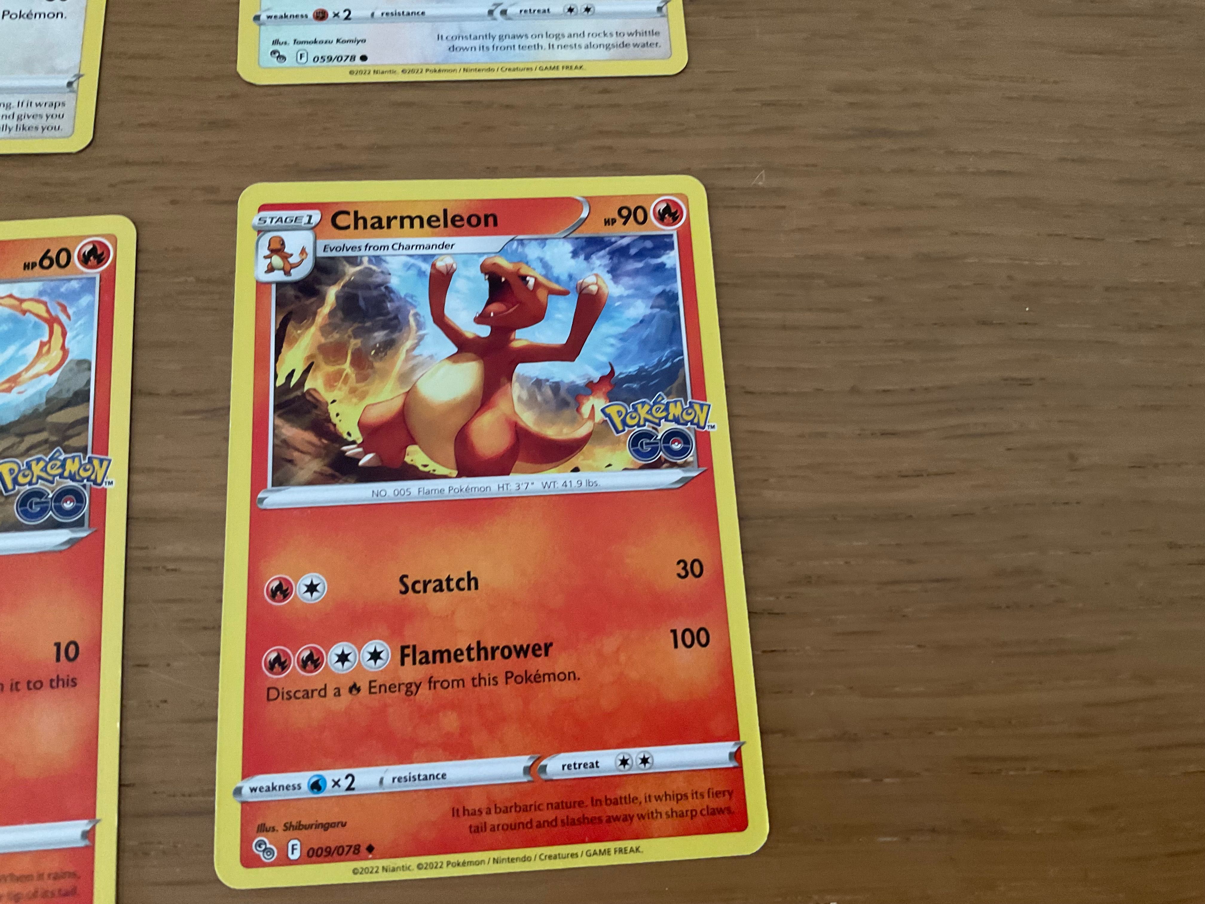 Cartas pokemon GO originais