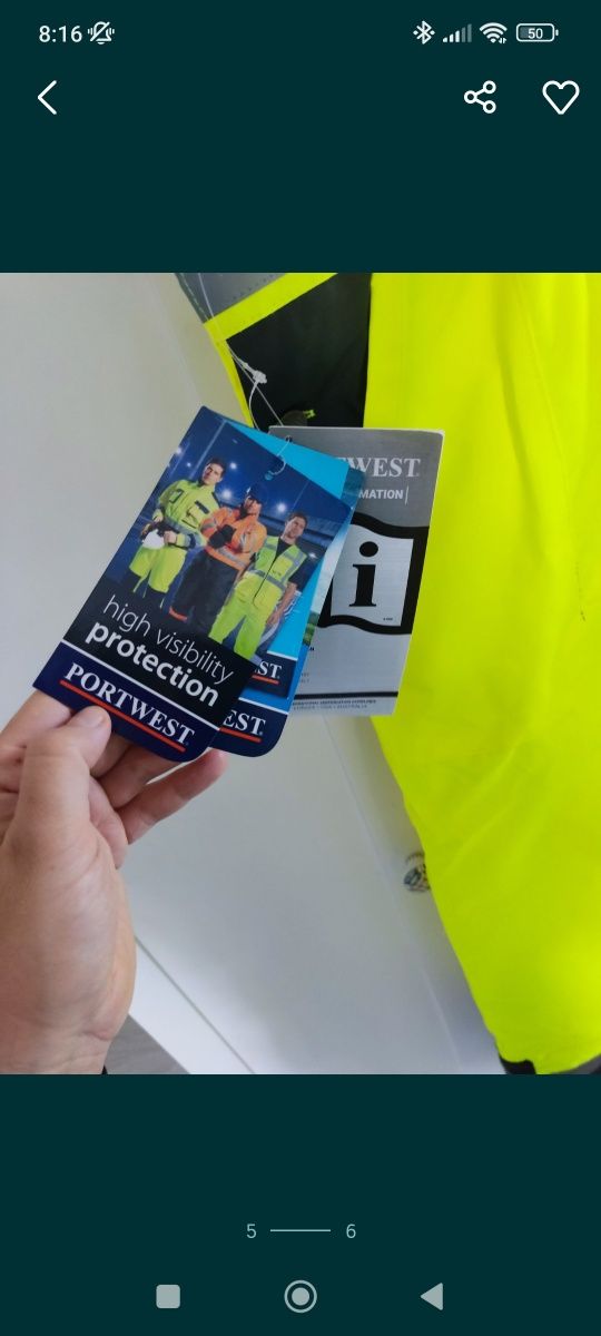 Spodnie robocze Portwest XXL