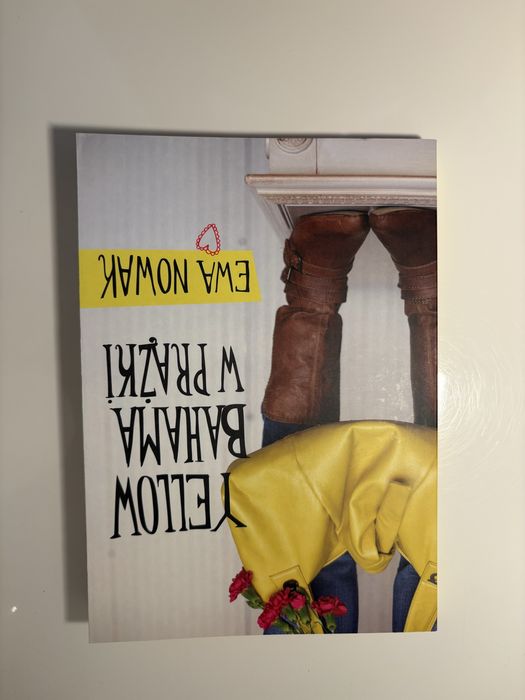 Książka Yellow Bahama w prążki