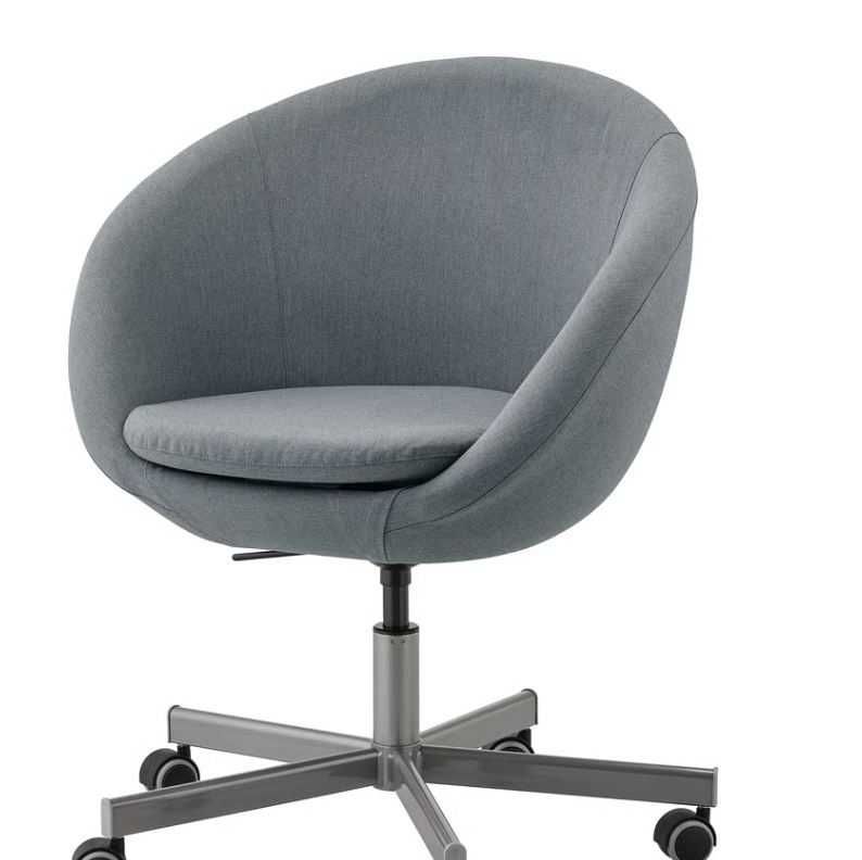 Cadeira escritório IKEA cinzenta SKRUVSTA