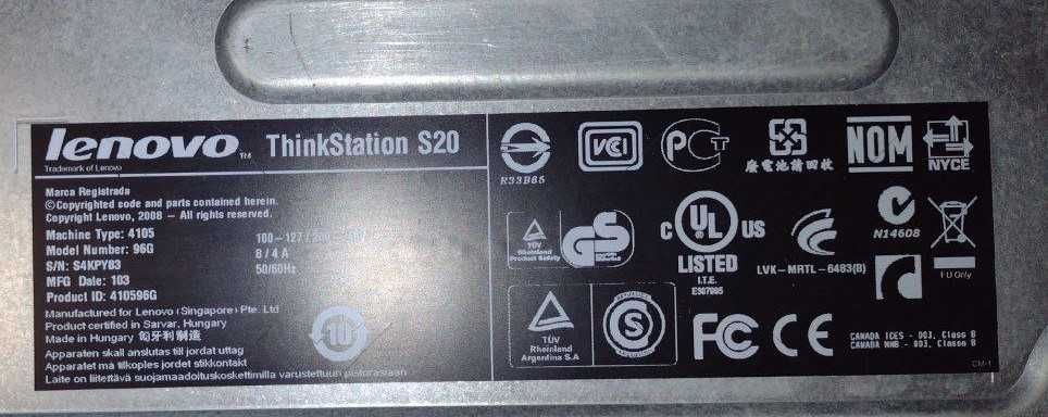 LENOVO  Thinkstation S20 s1366 Xeon X5650 (i7 960) HP Z400, Dell T3500