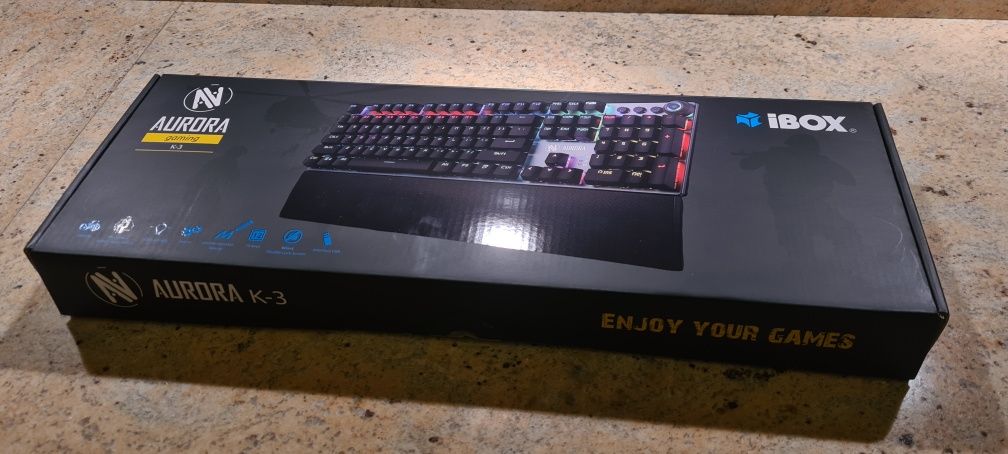 Klawiatura gamingowa IBOX Aurora K-3