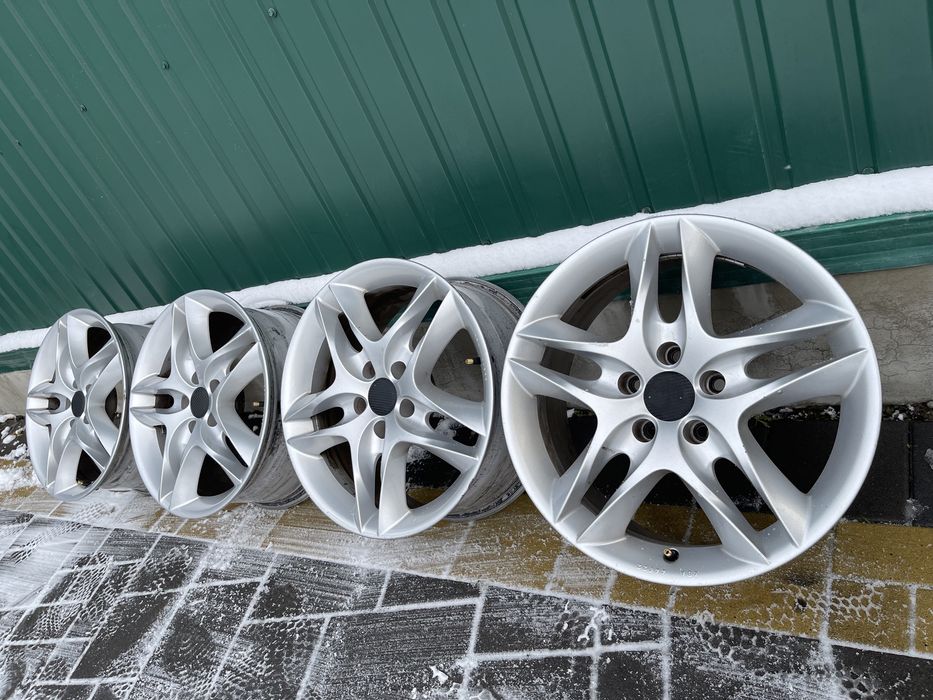 170€ Диски титанові Ronal 5 112 R17 Шкода Фольцваген ауді
