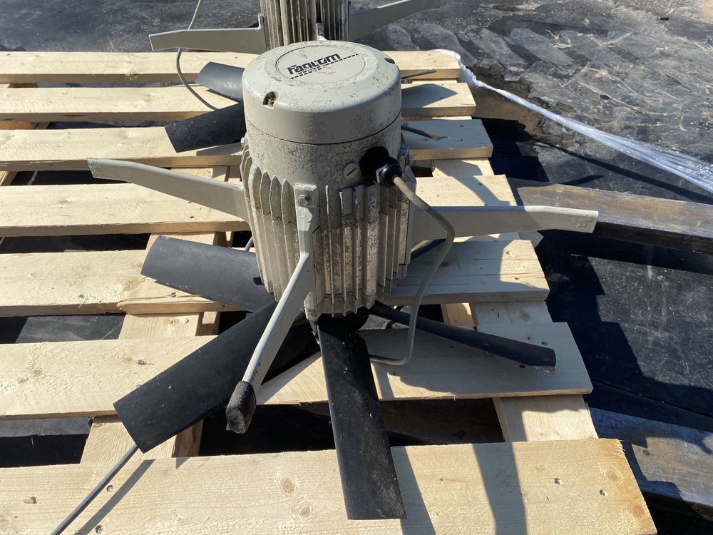 Wentylator FANCOM 50-60cm  - MIESZACZ POWIETRZA do obory - Kurnik
