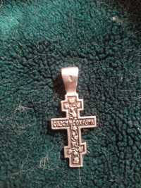 Продам серебряный крестик
