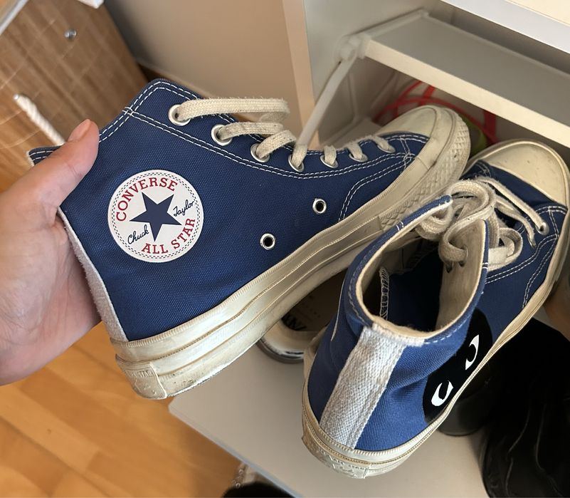 Converse Comme des Garçons azul 39
